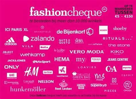 fashioncheque giftkaart.